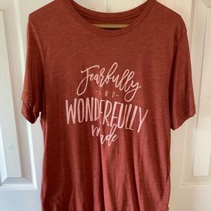 Fearfully and Wonderfully Made t-shirt
